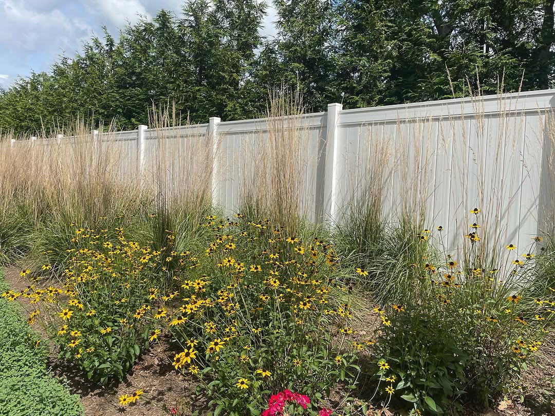 Landscaping and hardscape project in Mercer County, NJ by New Dawn Landscaping.