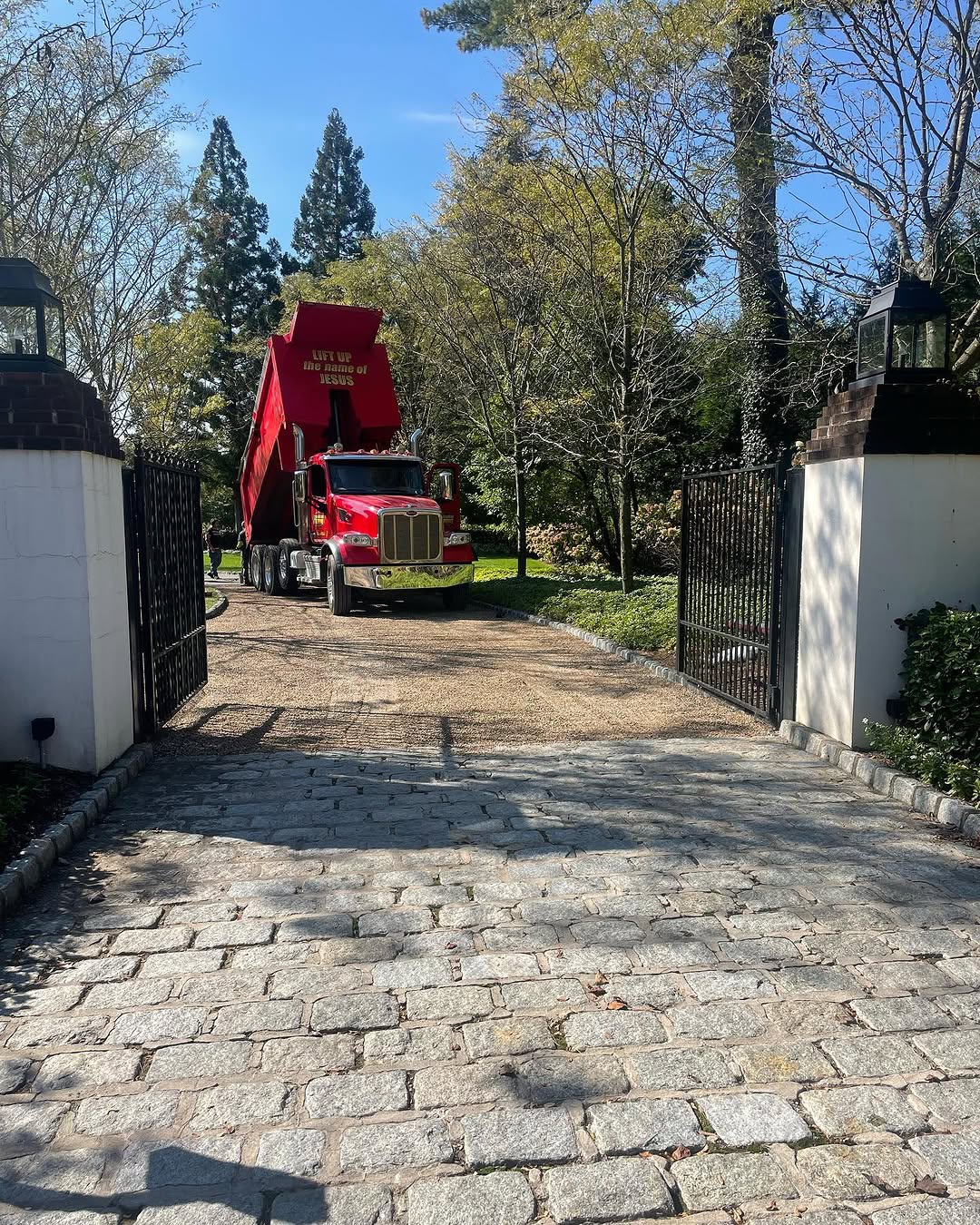 Landscaping and hardscape project in Mercer County, NJ by New Dawn Landscaping.