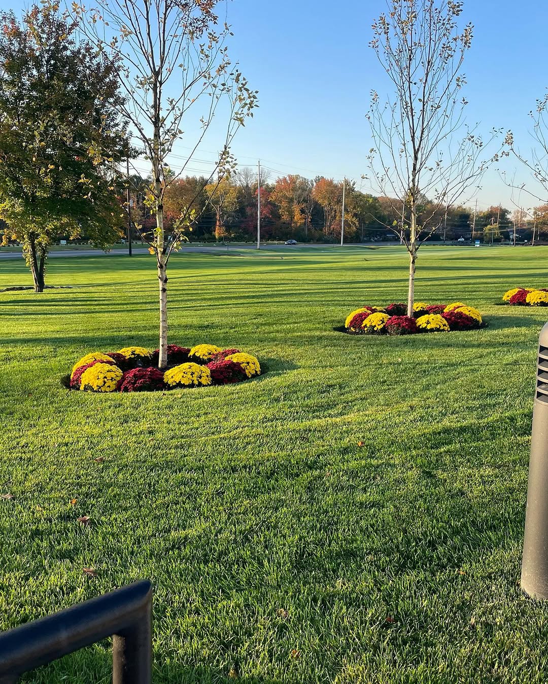 Landscaping and hardscape project in Mercer County, NJ by New Dawn Landscaping.