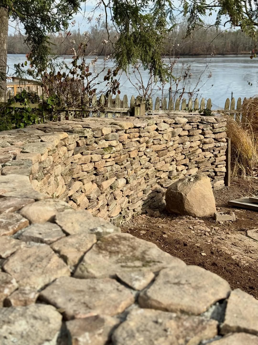Landscaping and hardscape project in Princeton, New Jersey by New Dawn Landscaping.